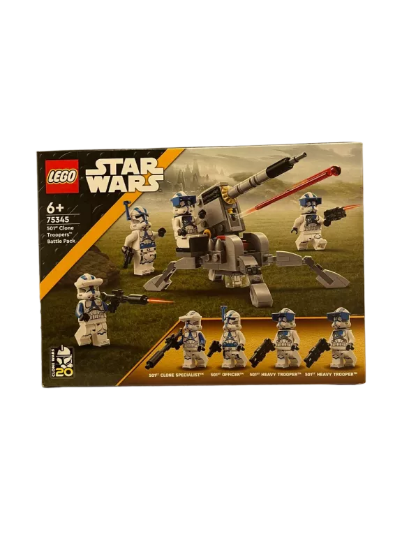 LEGO STAR WARS ŻOŁNIERZE-KLONY Z 501 LEGIONU 75345