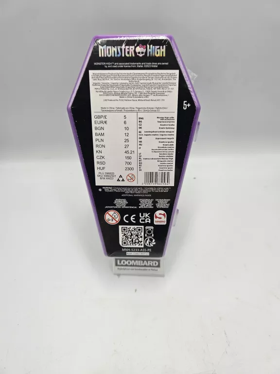 LALKA MATTEL MONSTER HIGH CRAFT COFFIN