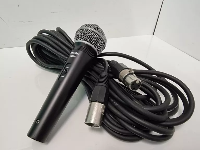 MIKROFON DYNAMICZNY SHURE SV200 + KABEL 9M