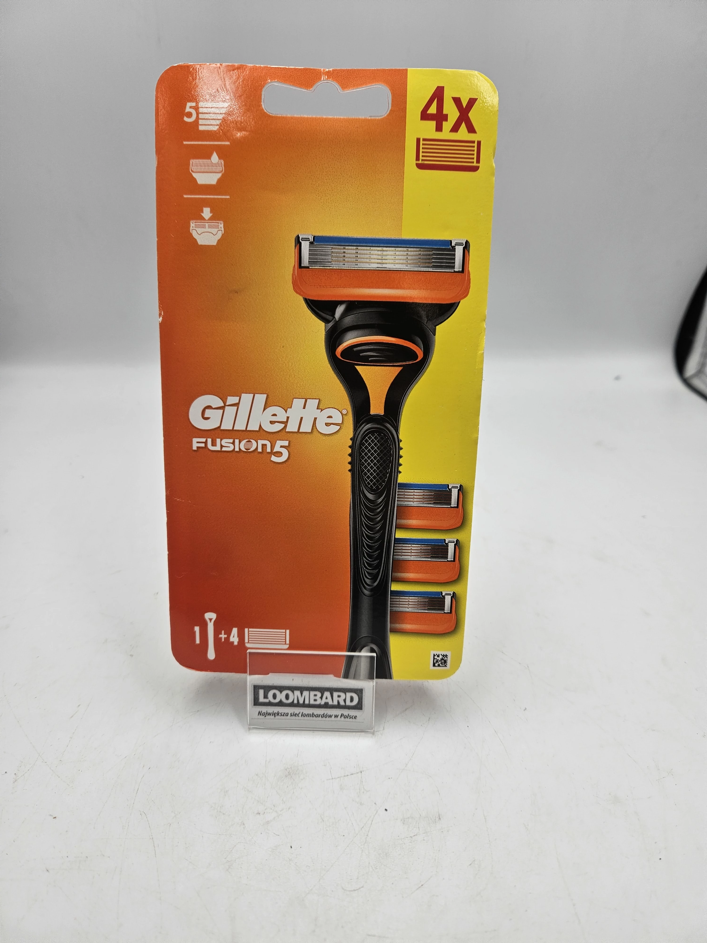 GILLETTE FUSION 5 MASZYNKA 1 + 4 | Maszynki | Loombard.pl