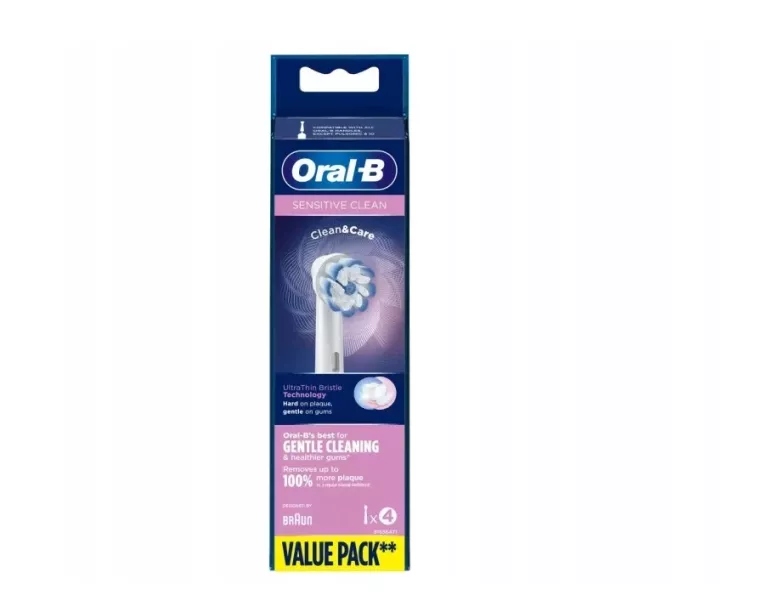 KOŃCÓWKI ORAL-B BRAUN SENSITIVE ULTRATHIN 4 SZT 4210201176688