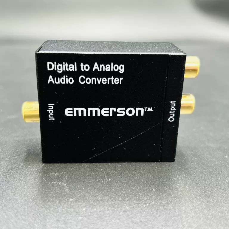 KONWERTER AUDIO DIGITAL-ANALOG EMMERSON DAC-02, ŁAD, PUD