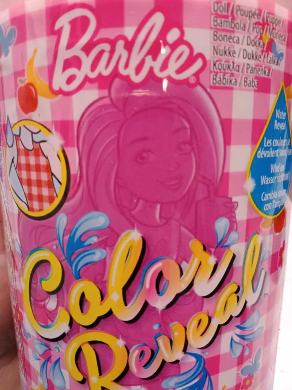 LALKA BARBIE COLOR REVEAL SPORTY FIOLETOWA TUBA