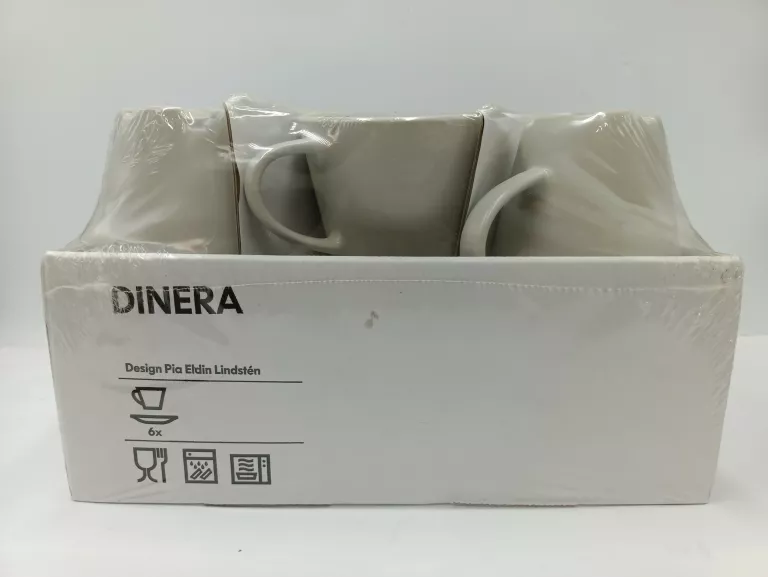 IKEA DINERA FILIŻANKA SPODEK 12 EL 400.630.95