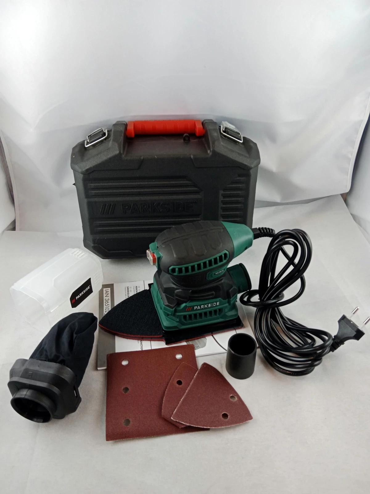 SZLIFIERKA PENTAGONALNA PARKSIDE PPS 200 C2 Szlifierki wielofunkcyjne