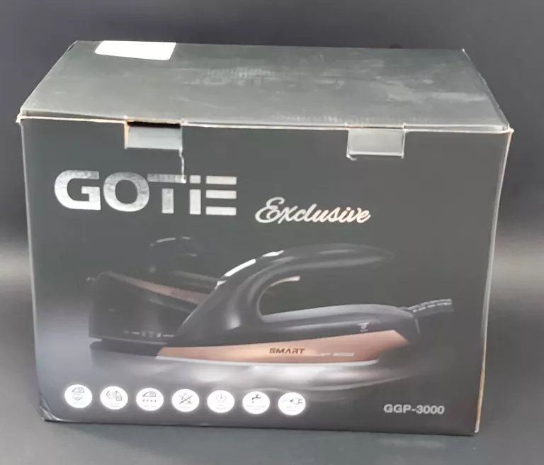 ŻELAZKO ZE STACJĄ PAROWĄ GOTIE GGP 3000 PUDEŁKO