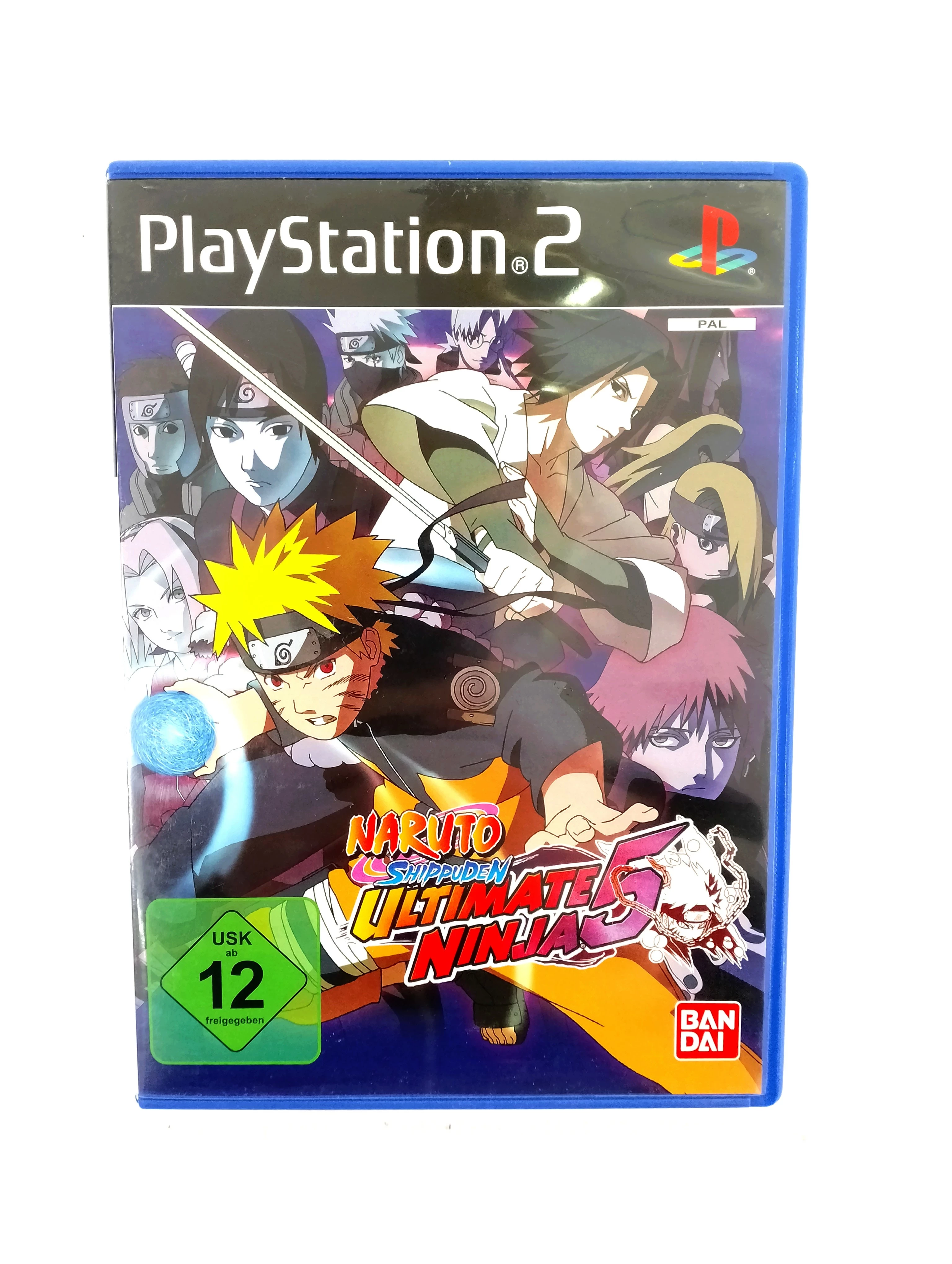 Naruto Shippuden Ultimate Ninja 5 / PS2 / UŻ / ANG - Stan: używany