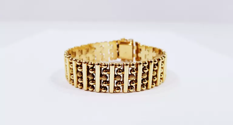 ZŁOTA BRANSOLETKA ELEGANCKA KLASYCZNA 585 29,12