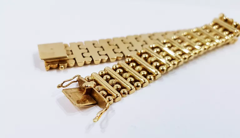 ZŁOTA BRANSOLETKA ELEGANCKA KLASYCZNA 585 29,12