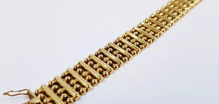 ZŁOTA BRANSOLETKA ELEGANCKA KLASYCZNA 585 29,12