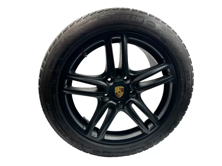 ALUFELGI PORSCHE 19" 5X130 FELGI CZARNE + OPONY MICHELIN