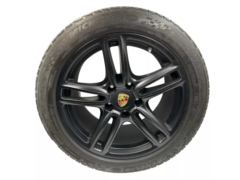 ALUFELGI PORSCHE 19" 5X130 FELGI CZARNE + OPONY MICHELIN