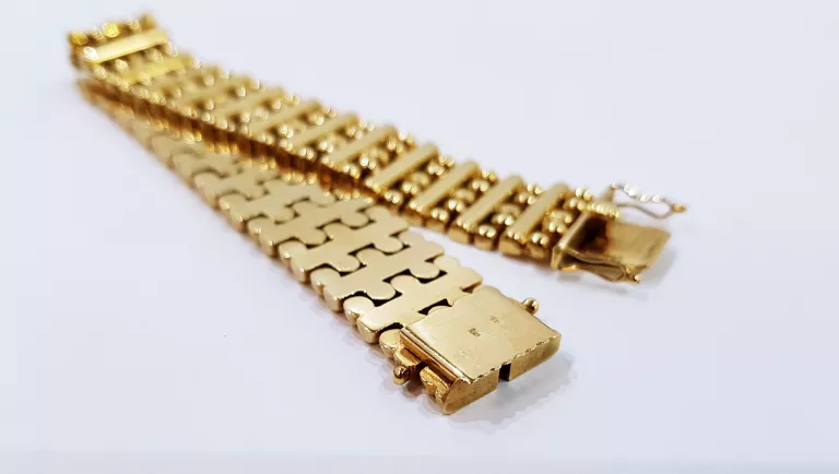 ZŁOTA BRANSOLETKA ELEGANCKA KLASYCZNA 585 29,12