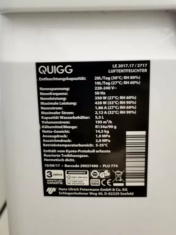 osuszacz-powietrza-pochlaniacz-wilgoci-quigg-le-20-pojemnosc-20000