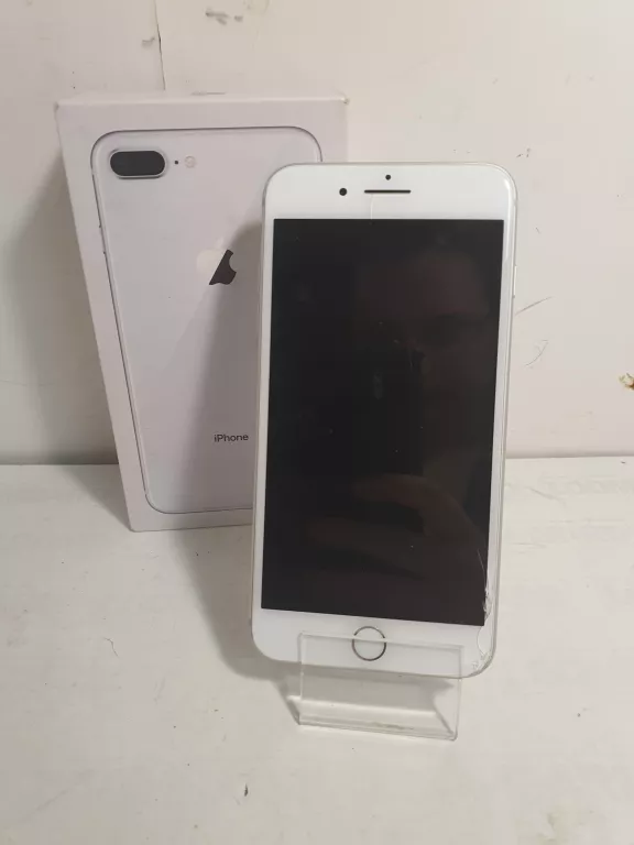 TELEFON APPLE IPHONE 8 PLUS 256GB PĘKNIĘTY OPIS!