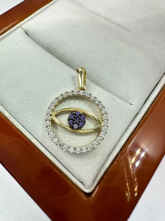 wyrob-jubilerski-uzywany-zawieszka-oko-material-zloto