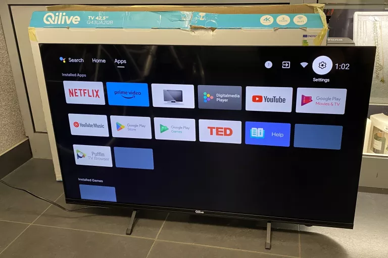 TELEWIZOR QILIVE 42,5" Q43UA212B WIFI ANDROID