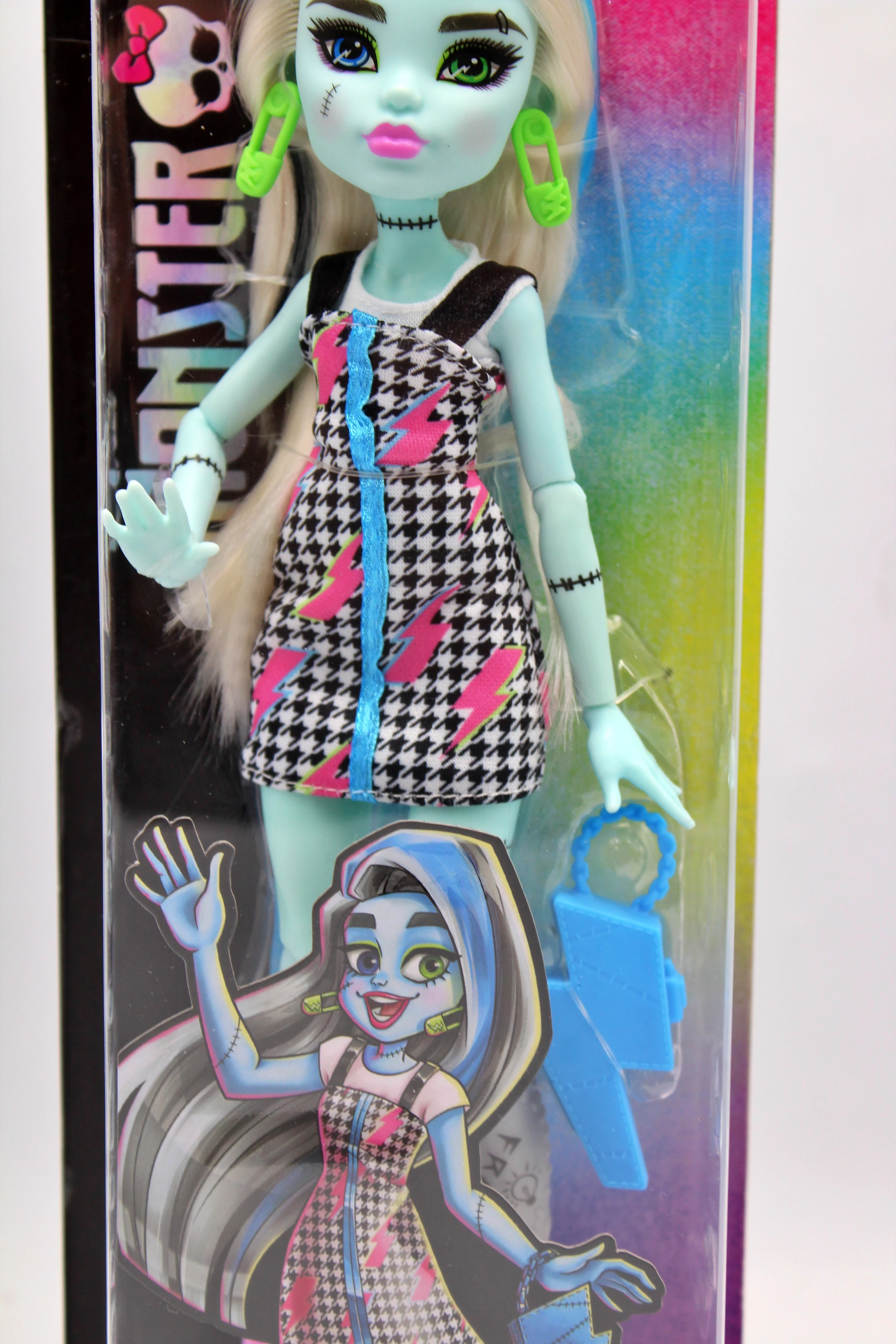 Boneca Monster High Frankie Stein HKY76 Mattel - Prime Utilidades