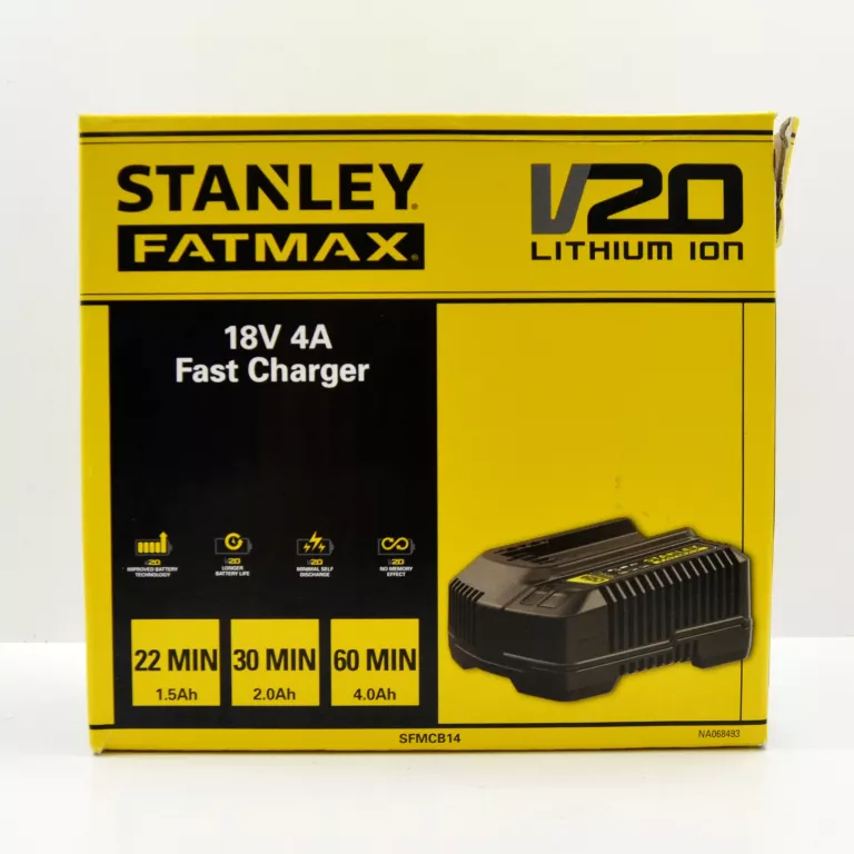 SZYBKA ŁADOWARKA STANLEY FATMAX 18V 4A SFMCB14
