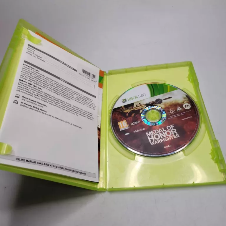XBOX 360 MEDAL OF HONOR WARFIGHTER