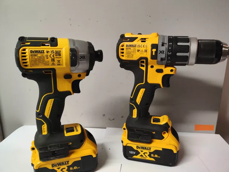 ZESTAW DEWALT DCF887 + DCD796 KPL WALIZKA