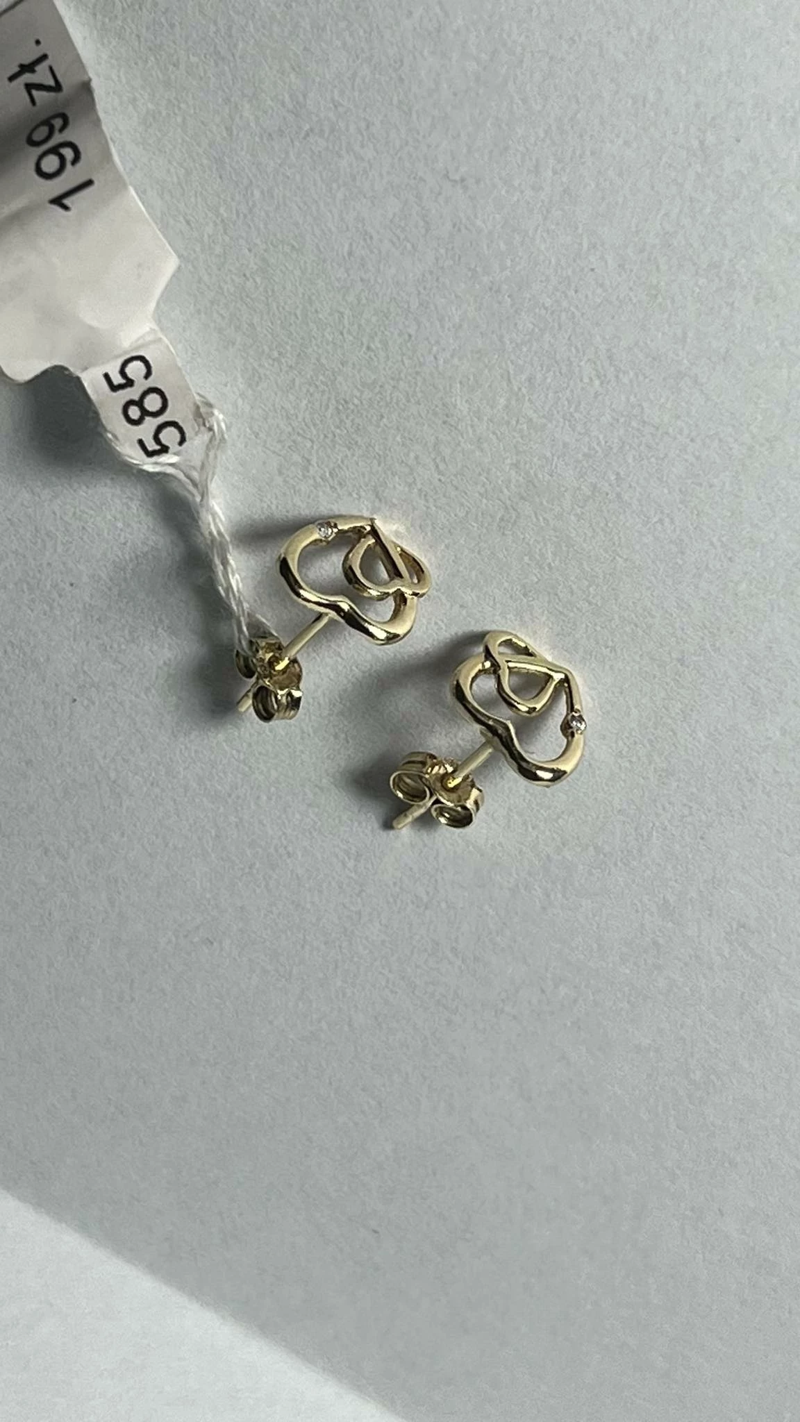 zlote-kolczyki-serduszka-rodzaj-wyrob-jubilerski