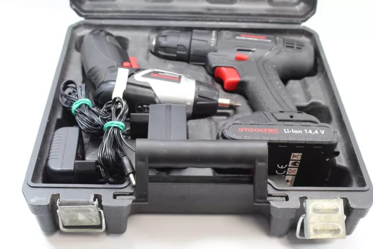 ZESTAW 2 WKRĘTAREK TOOLTEC 14,4V I 3,6V KOMPLET