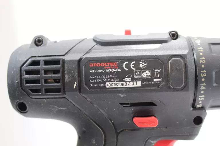 ZESTAW 2 WKRĘTAREK TOOLTEC 14,4V I 3,6V KOMPLET