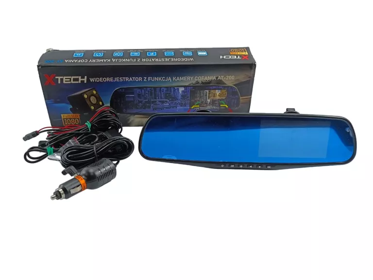 KAMERA COFANIA REJESTRATOR LUSTERKO FULL HD XTECH