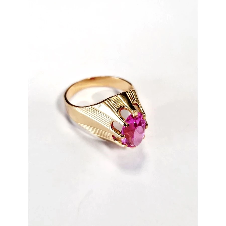 piekny-zloty-pierscionek-z-rozowa-cyrkonia-p-585-r23-material-15835-1