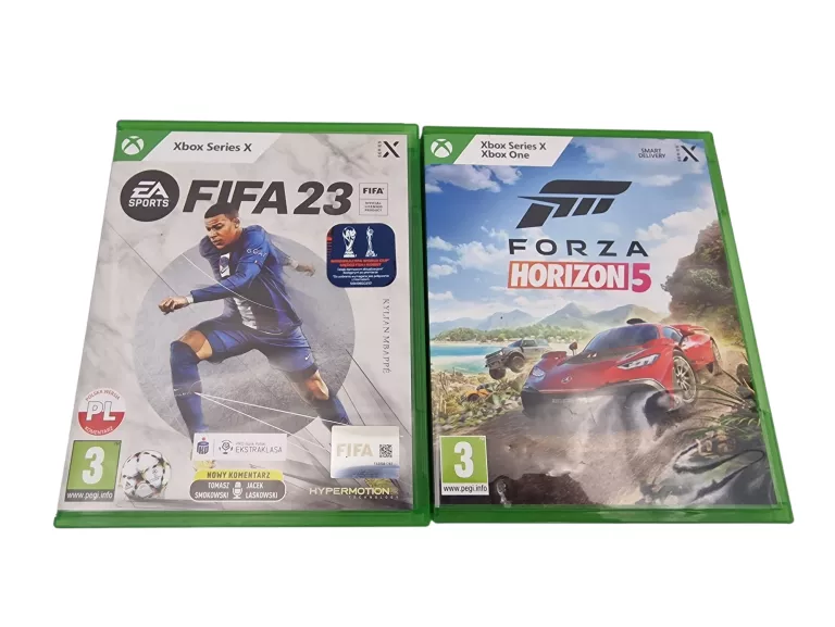 KONSOLA MICROSOFT XBOX SERIES X 1 TB + 2 PADY + FIFA 23 / FORZA HORIZON 5
