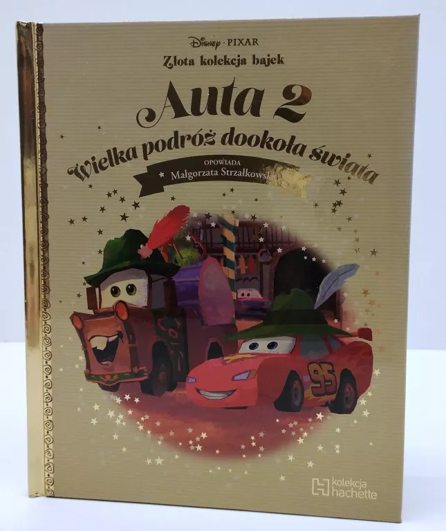 ZŁOTA KOLEKCJA BAJEK TOM 40 "AUTA 2 WIELKA PODRÓŻ DOOKOŁA ŚWIATA"