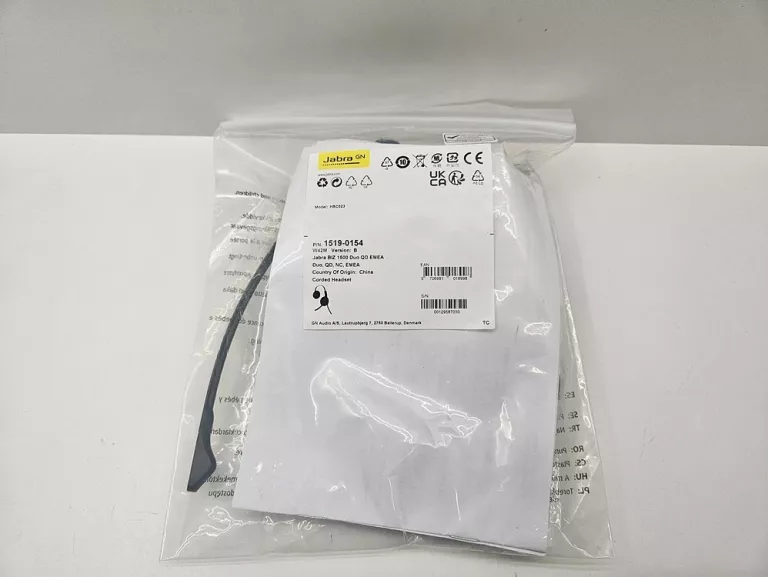 ZESTAW SŁUCHAWKOWY JABRA BIZ 1500 QD DUO QD