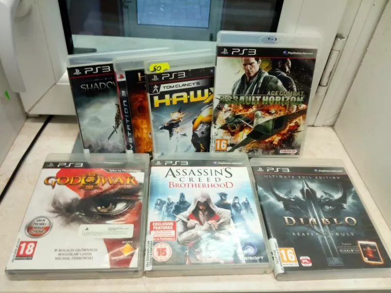 GRY NA PS3 ZESTAW