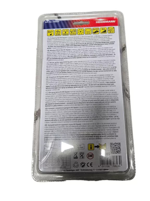 dzwonek-bezprzewodowy-heidemann-70823-hx-square-stan-powystawowy