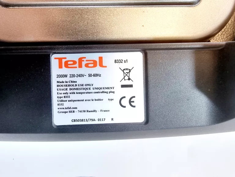 GRILL ELEKTRYCZNY TEFAL MALAGA + INSTRUKCJA