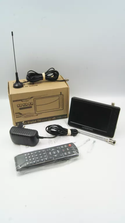 MINI TELEWIZOR KIESZONKOWY LEADSTAR D5 KOMPLET