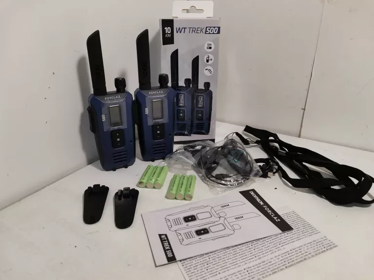 WALKIE-TALKIE ŁADOWANIE USB FORCLAZ WT 500 10 KM
