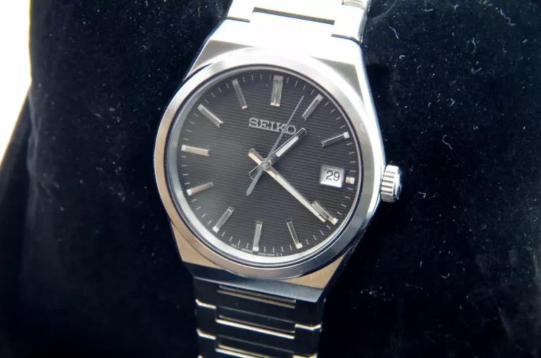 MĘSKI ZEGAREK SEIKO SUR557P1 STAN IGŁA ZESTAW Z GWARANCJĄ ZIBI IDEAŁ