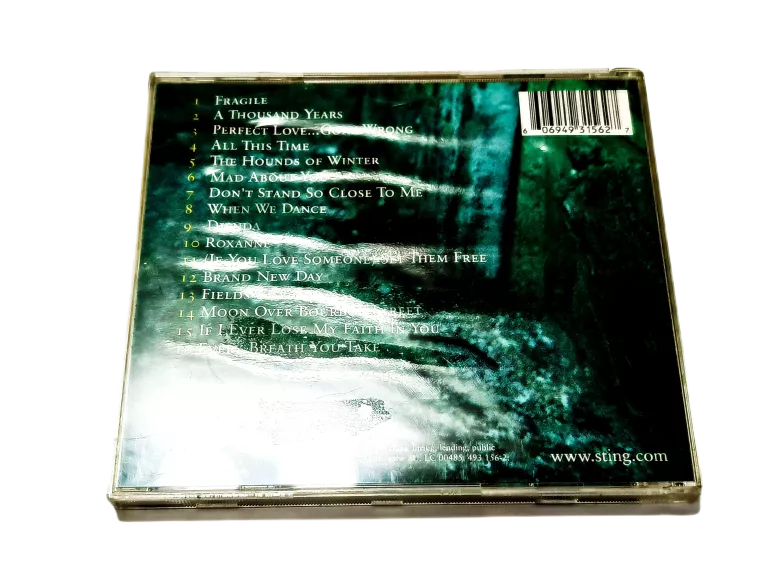 PŁYTA CD Z MUZYKĄ STING - ALL THIS TIME LONGPLAY