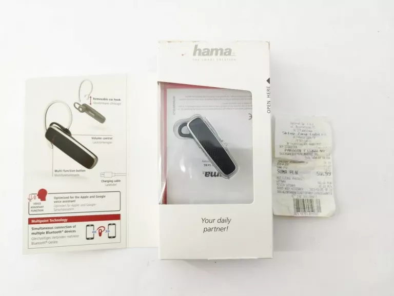 Hama MyVoice700 téléphone portable Oreillette Bluetooth Mono