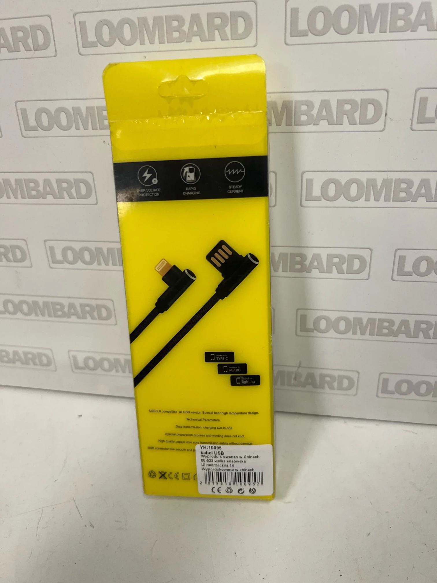 kabel-usb-micro-czarny-okazja-stan-powystawowy