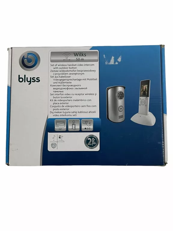 WIDEODOMOFON BLYSS WILKS CK-3048 OPIS