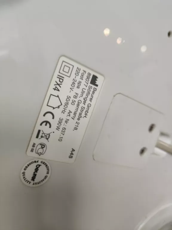 masazer-do-stop-beurer-fb-50-390w-hydromasaz-marka-beurer