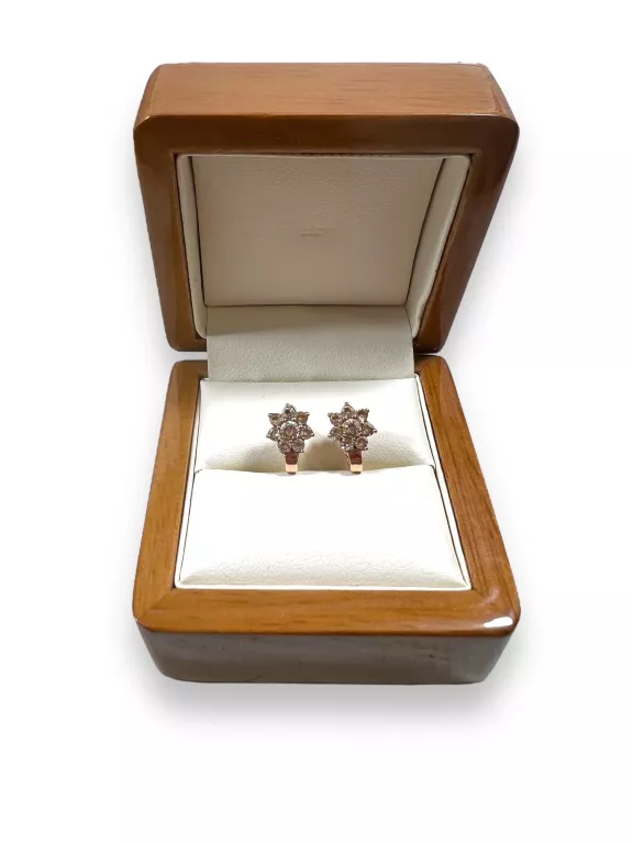 ZŁOTE KOLCZYKI KWIATKI 2,03G/585