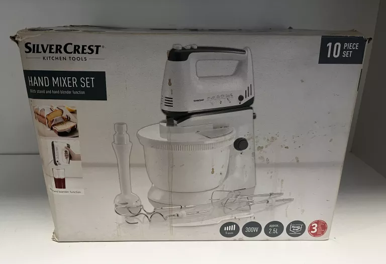 MIKSER RĘCZNY SILVERCREST SHMS 300 C2 ZE STOJAKIEM