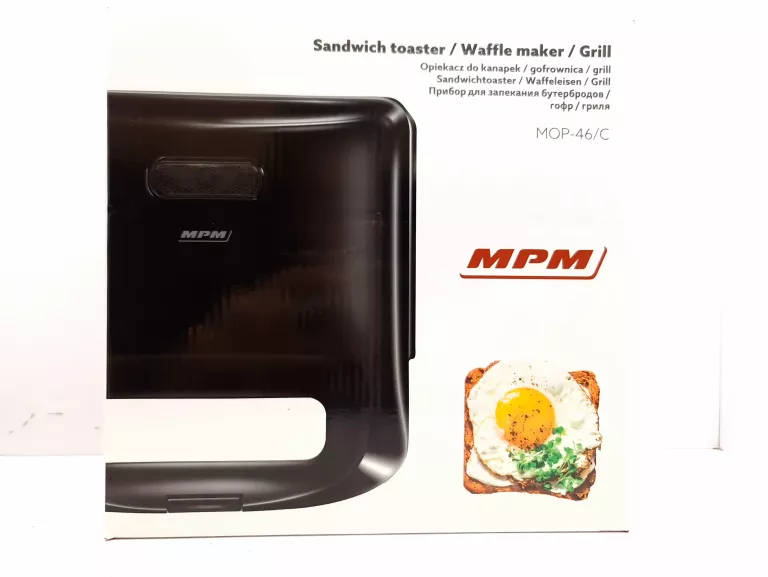 Sandwich maker MPM MOP-46C MOP-46/C, Toasters