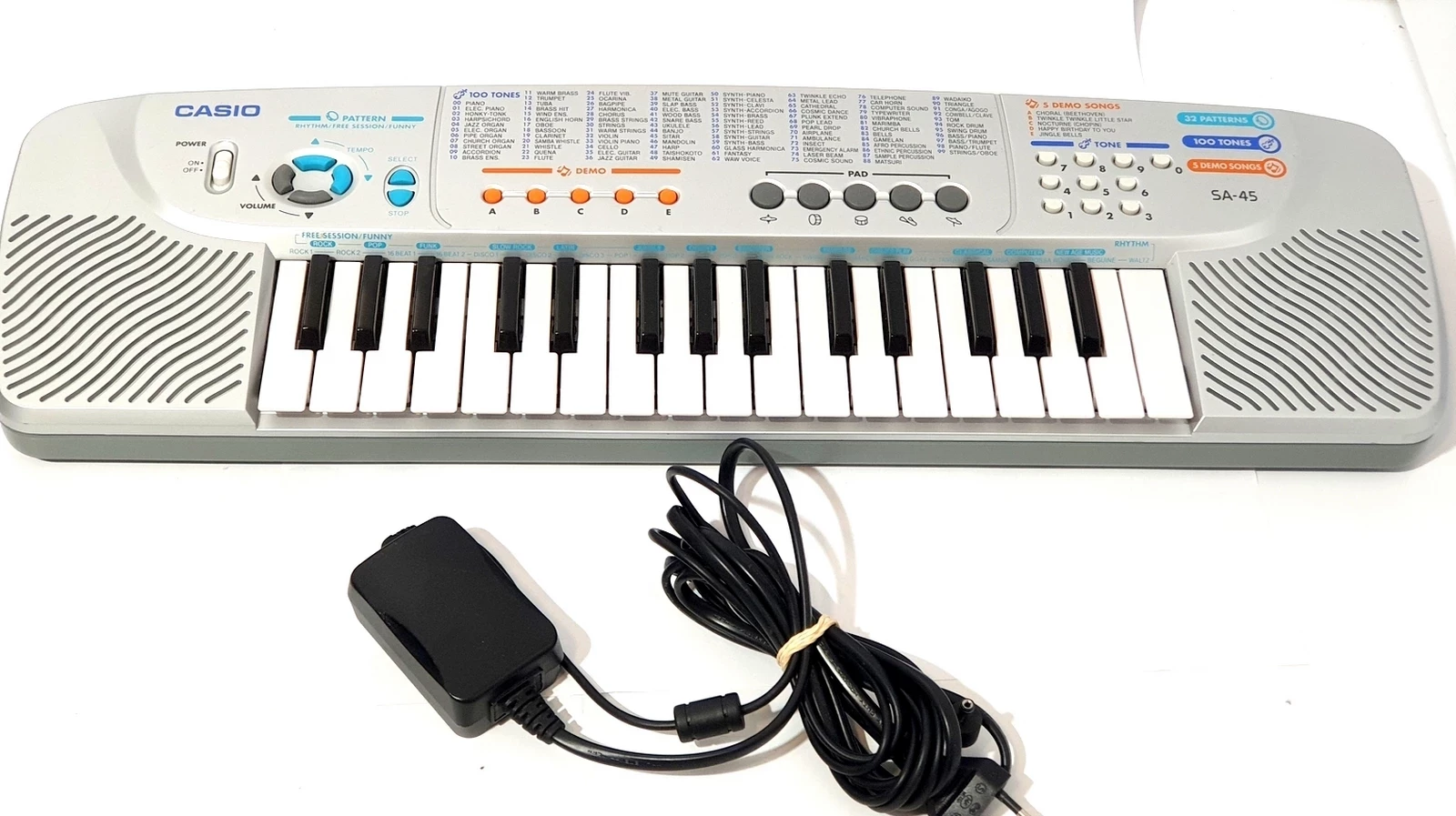 keyboard-dla-dzieci-casio-sa-45-stan-uzywany