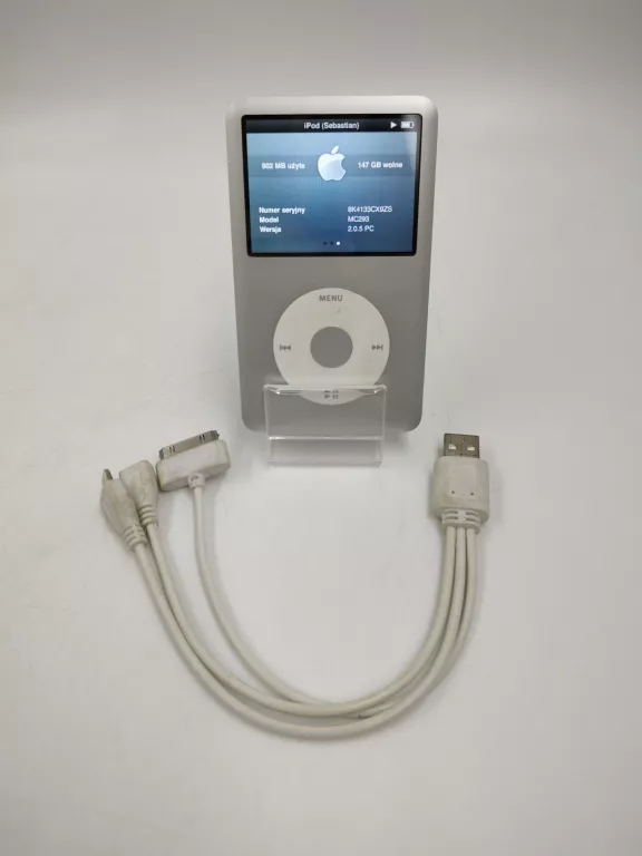 APPLE IPOD CLASSIC A1238 160GB + ŁAD