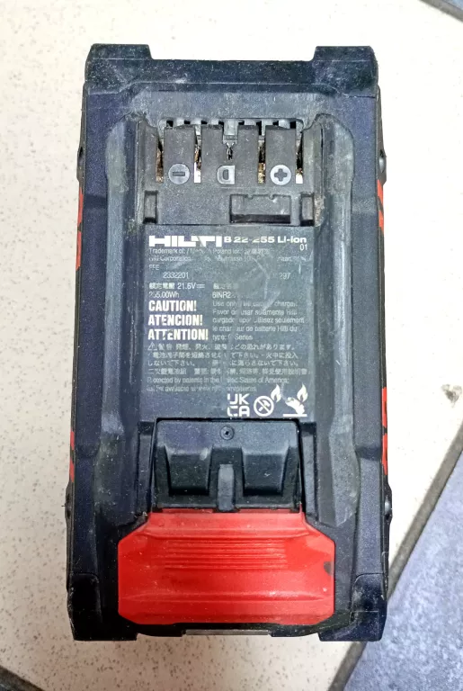 AKUMULATOROWY MŁOT DO DŁUTOWANIA HILTI TE 500-22